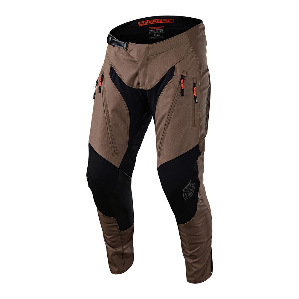 Troy Lee Designs 2025 Scout SE Pants Solid Gravel Black